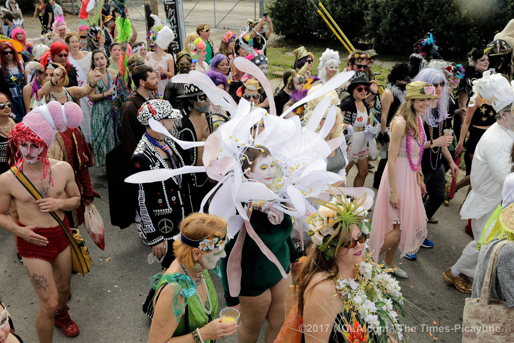 Mardi Gras: Societe de Sainte Anne meanders through New Orleans neighborhoods